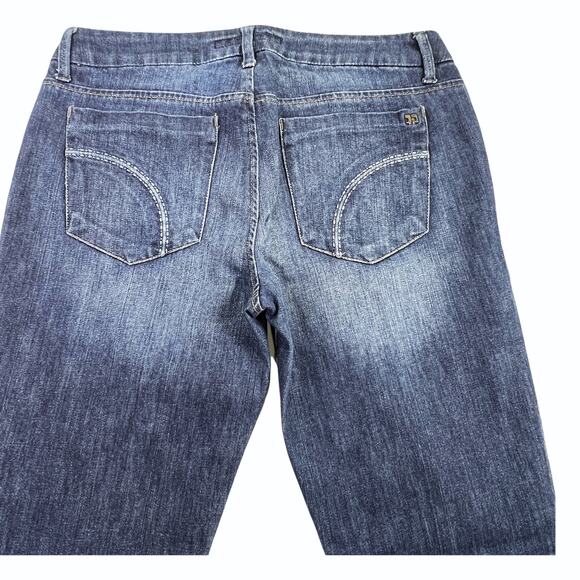 Joe's Jeans Dark Blue Wash Flare Boot Cut - Detailed Measurements Included - Picture 5 of 11